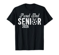 Proud Dad Soccer Senior Dad 2026 T-Shirt - Minimalist Print Unisex