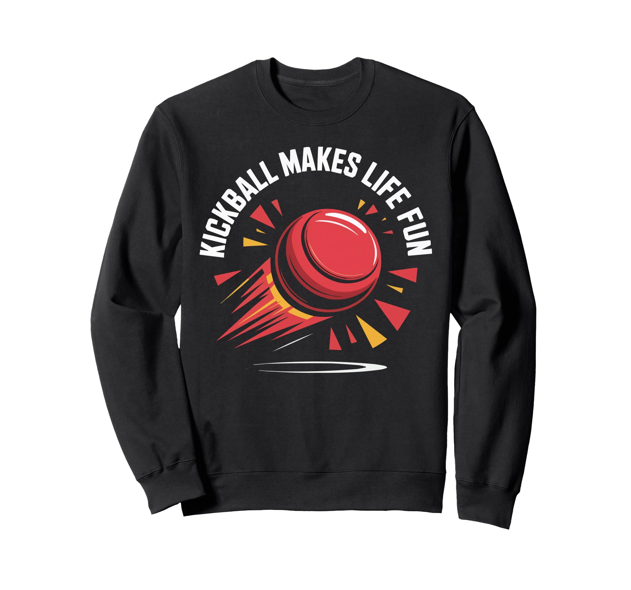 Love Kickball Player Soccer Sweatshirt - Streetwear Style for Adults