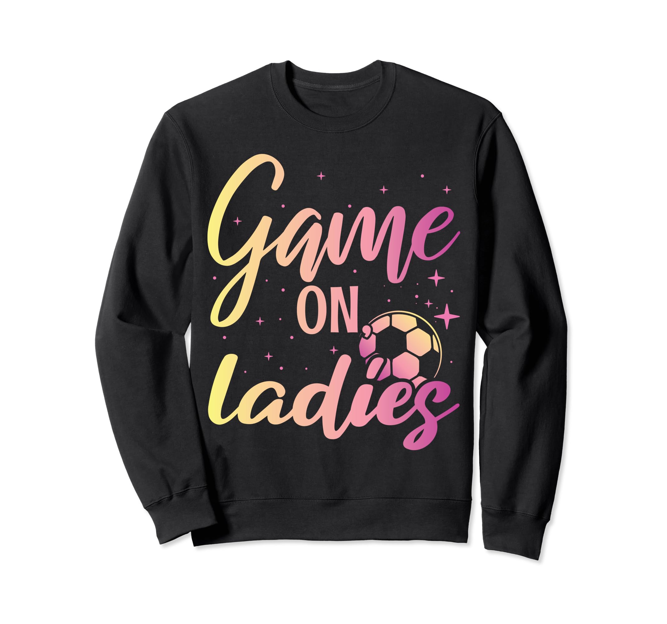 Soccer Team Outfit Players Fans Sweatshirt - Fun Novelty Design Men Women