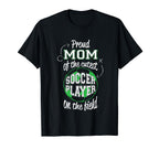 Soccer Mother Gift Proud Mama Cutest T-Shirt - Unique Graphic for Adults