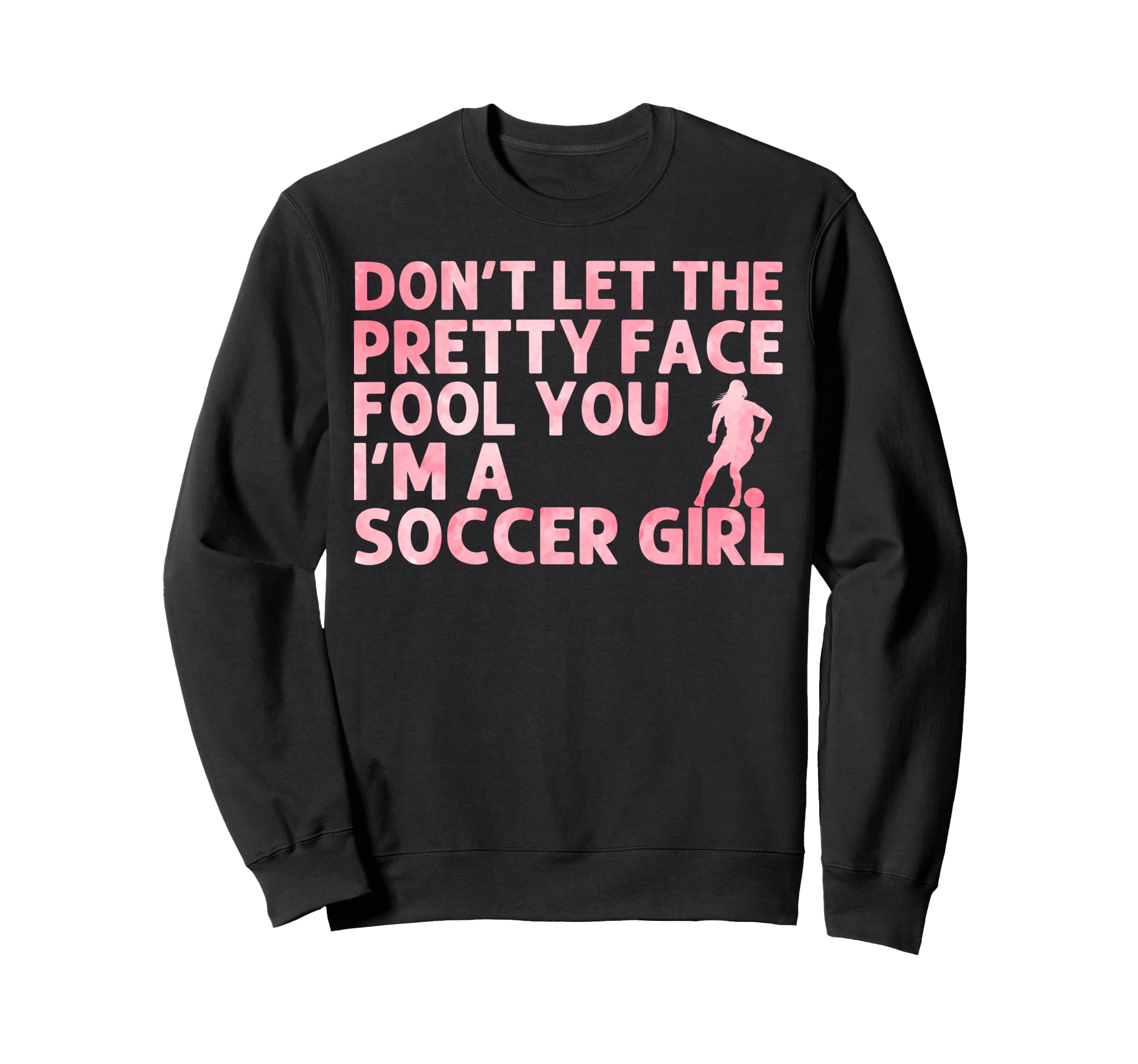 Funny Soccer Art Soccer Lover Sweatshirt - Custom Art Print for Adults