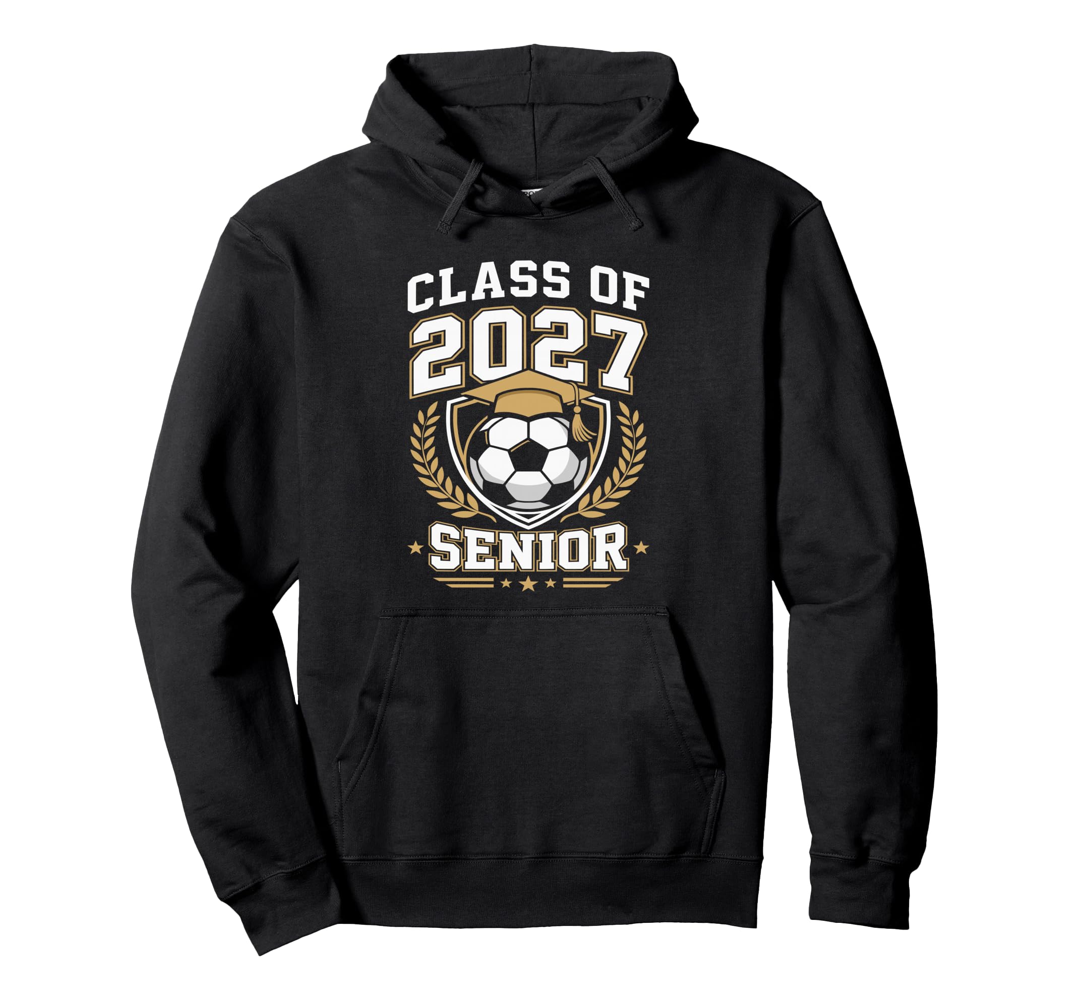 Class 2027 School Senior Soccer 2027 Hoodie - Unique Graphic Men Women