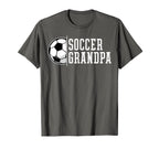 Soccer Grandpa Grandfather T-Shirt - Custom Art Print for Adults