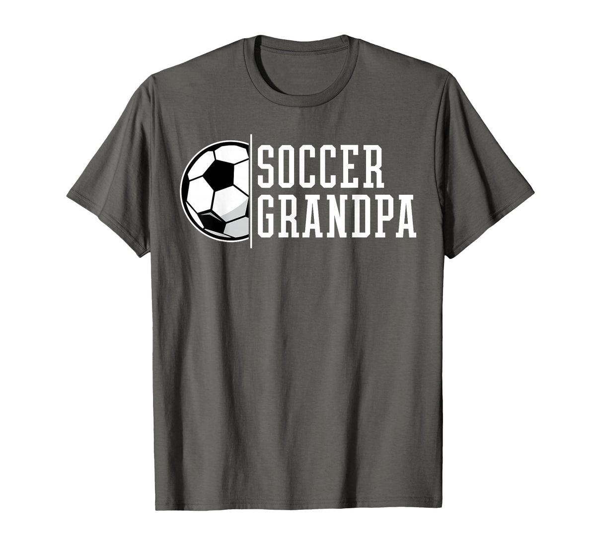 Soccer Grandpa Grandfather T-Shirt - Custom Art Print for Adults