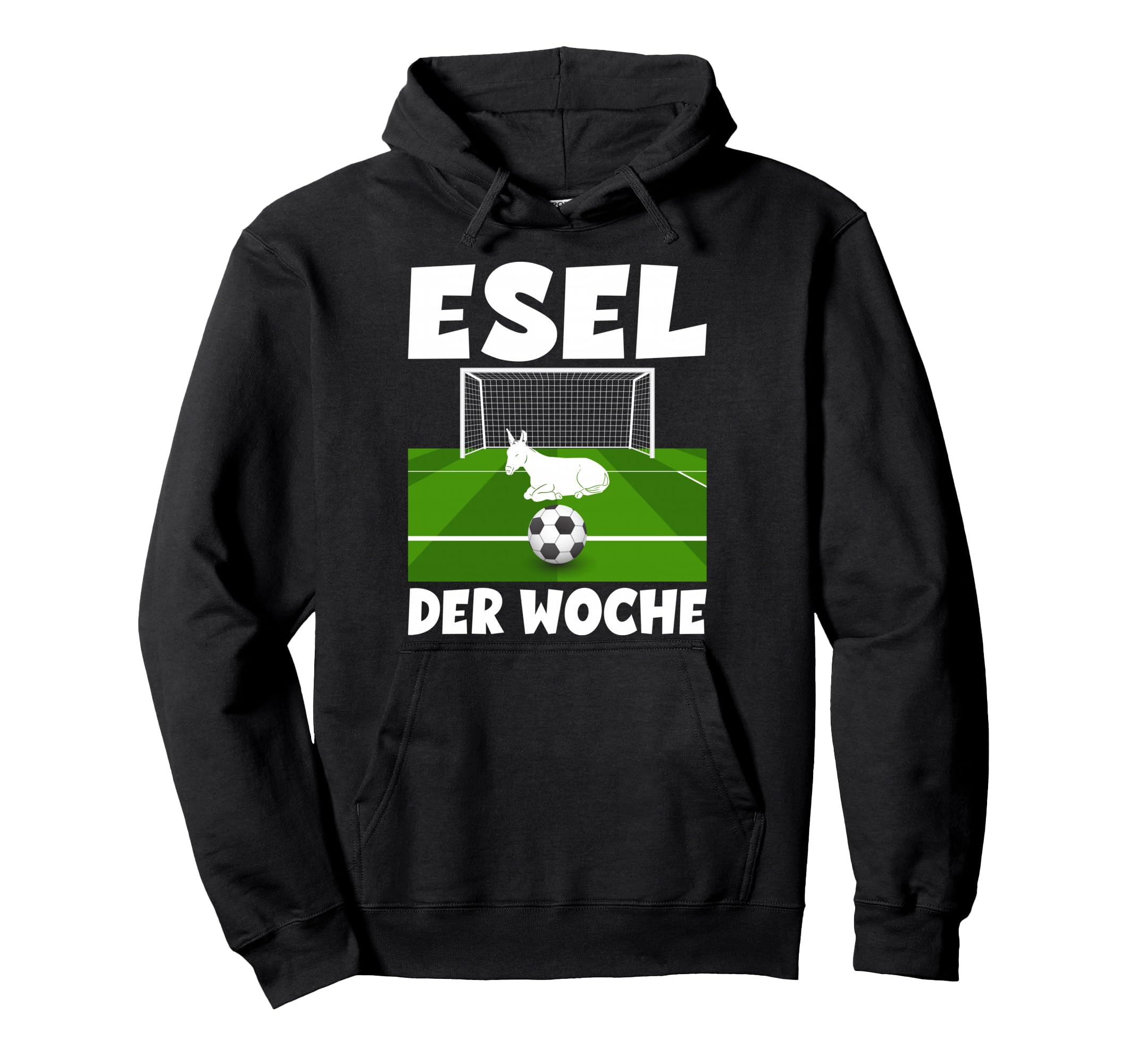 Donkey Week Goalkeeper Player And Football Hoodie - Trendy Graphic Unisex