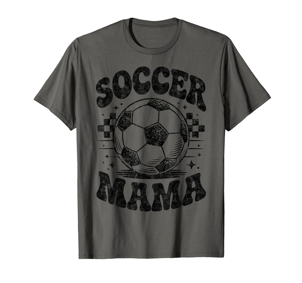 Soccer Mama Football Soccer Player Mom T-Shirt - Custom Art Print Unisex