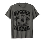 Soccer Mama Football Soccer Player Mom T-Shirt - Custom Art Print Unisex