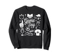Game Day Soccer Mom Preppy Sweatshirt - Casual Everyday Wear for Adults