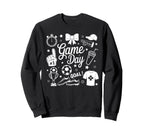 Game Day Soccer Mom Preppy Sweatshirt - Casual Everyday Wear for Adults