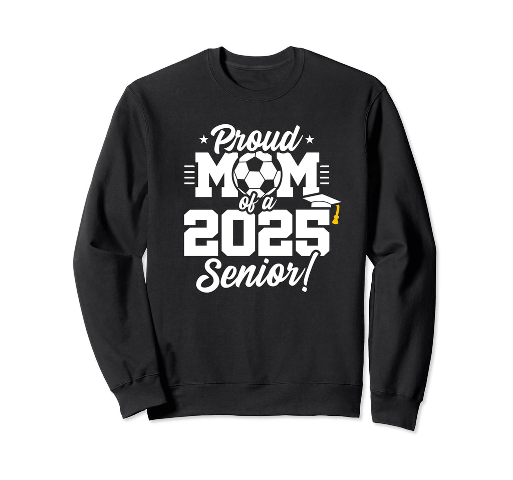 Class 2025 Senior Year Soccer Sweatshirt - Fun Novelty Design for Adults