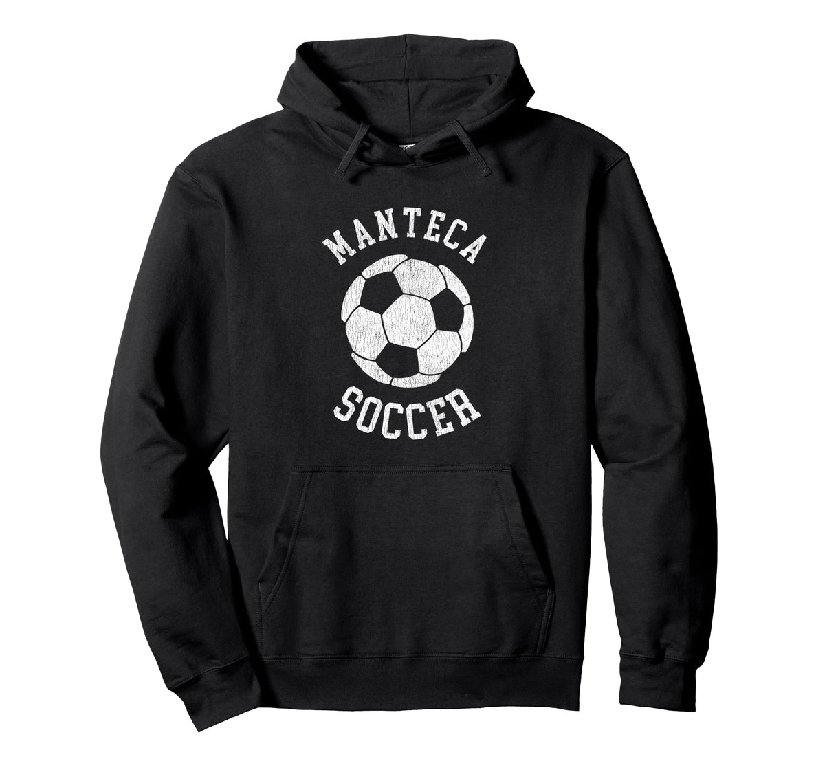 Manteca Soccer Distressed 90S Hoodie - Custom Art Print Men Women