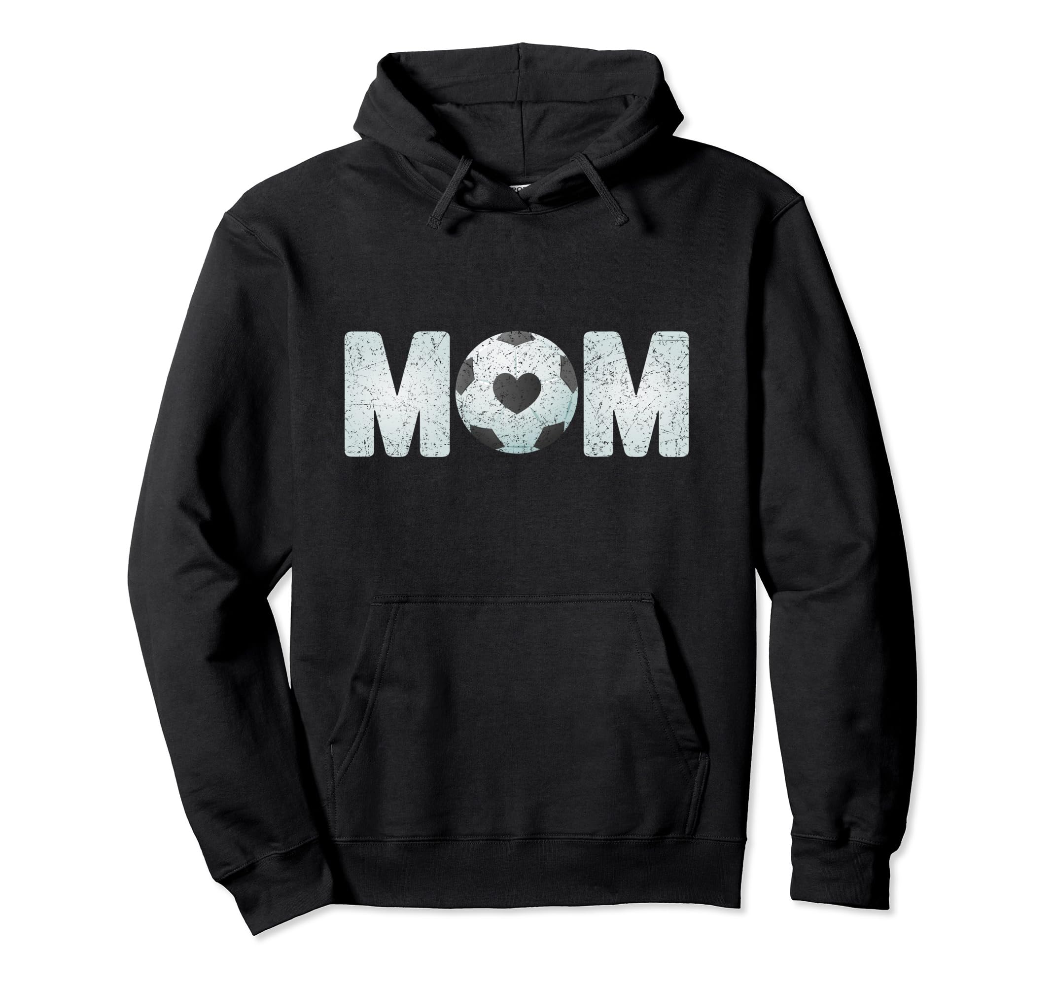 Gift Mom Soccer Football Mom Hoodie - Graphic Print for Adults
