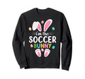 Im Soccer Bunny Matching Family Sweatshirt - Fun Novelty Design Men Women