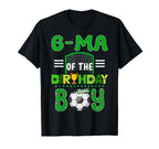 G Ma Birthday Soccer Goal Family T-Shirt - Fun Novelty Design Unisex