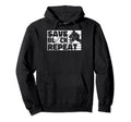 Hockey Goalkeeper Ice Hockey Goalie Hoodie - Minimalist Print Men Women
