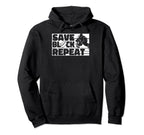 Hockey Goalkeeper Ice Hockey Goalie Hoodie - Minimalist Print Men Women