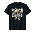 Mama Soccer Mom Bow And Soccer Balls T-Shirt - Custom Art Print for Adults