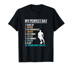 Eat Sleep Soccer Repeat Sport Player T-Shirt - Trendy Graphic Unisex