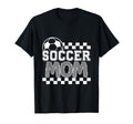 Soccer Mom Checker Checkered T-Shirt - Casual Everyday Wear for Adults