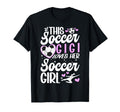 Soccer Gigi Loves Her Soccer T-Shirt - Casual Everyday Wear for Adults