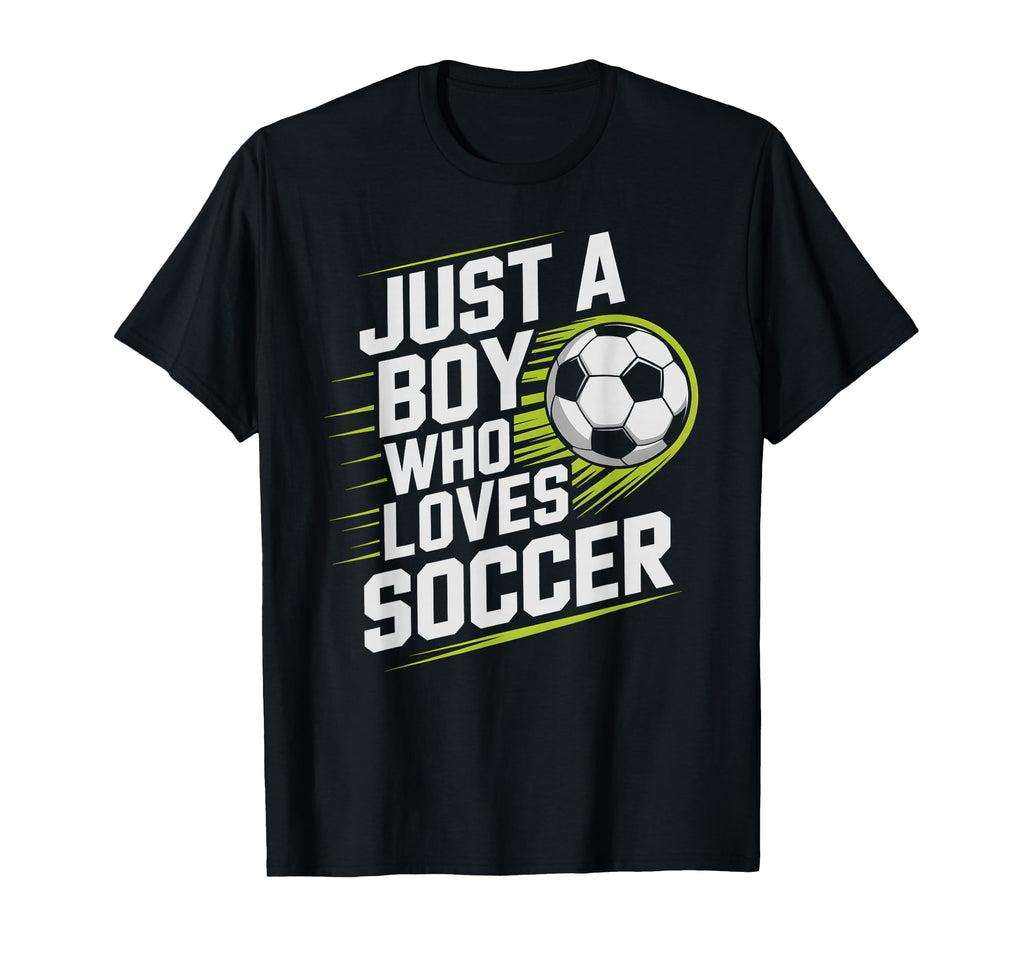 Just Who Loves Soccer Play Game Coach T-Shirt - Aesthetic Graphic Unisex