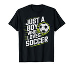 Just Who Loves Soccer Play Game Coach T-Shirt - Aesthetic Graphic Unisex