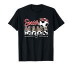 Soccer Mama Leopard Soccer Mom Soccer T-Shirt - Graphic Print Unisex