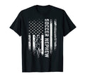 Usa American Flag Proud Soccer T-Shirt - Custom Art Print for Adults