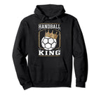 I Love Handball Player Sports Goalkeeper Hoodie - Minimalist Print Unisex