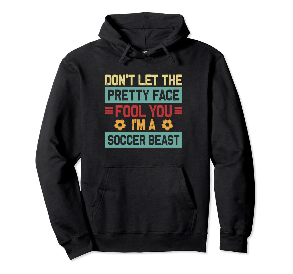 Soccer Teen Soccer Lover Player Sports Hoodie - Fun Novelty Design Unisex