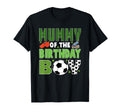 Mummy Birthday Soccer Group Family Matching T-Shirt - Graphic Print Unisex
