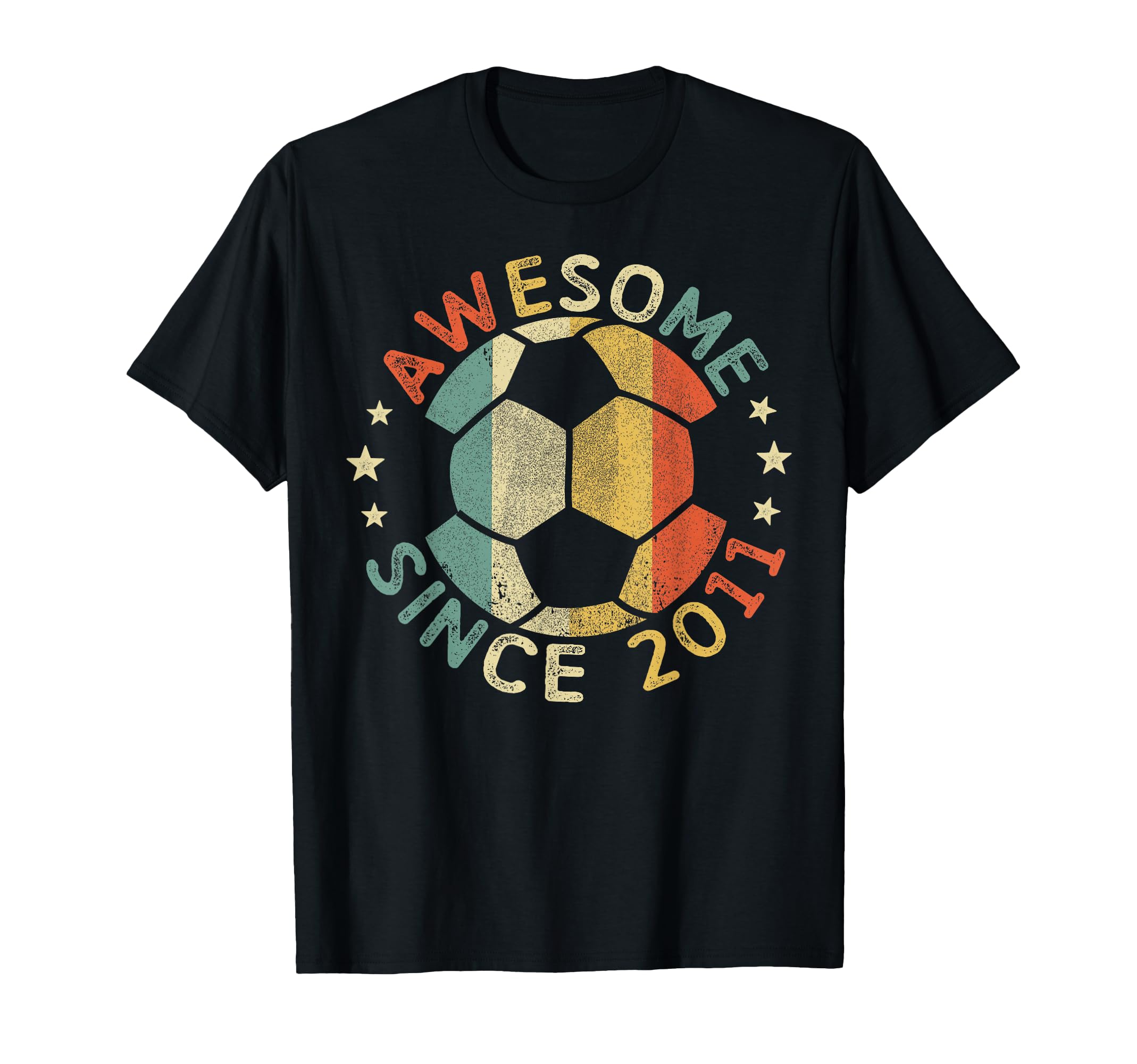 Awesome Since 2011 15Th Birthday 15 Year T-Shirt - Custom Art Print Unisex