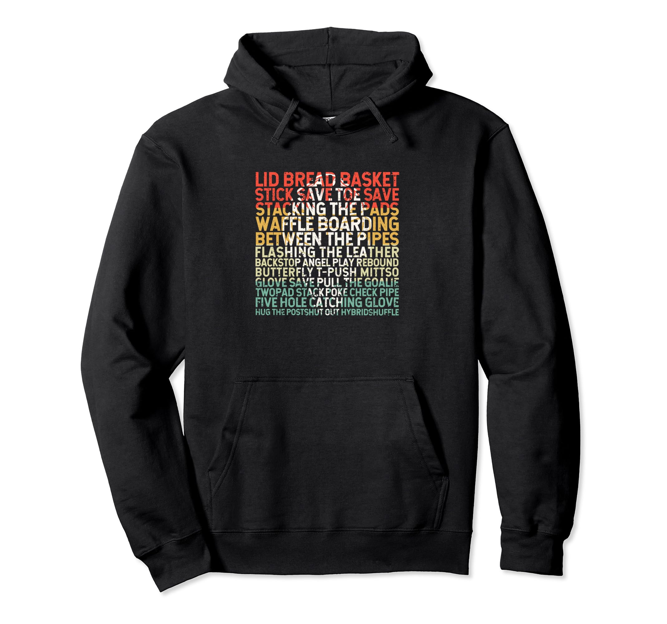 Ice Hockey Goalie Winter Sports Hoodie - Streetwear Style for Adults