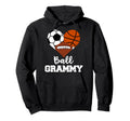 Ball Grammy Heart Funny Soccer Hoodie - Aesthetic Graphic Men Women