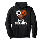 Ball Grammy Heart Funny Soccer Hoodie - Aesthetic Graphic Men Women