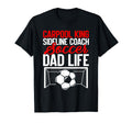 Carpool King Sideline Coach Soccer Dad T-Shirt - Graphic Print Men Women