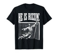 Easter He Is Rizzin Funny Christian Meme T-Shirt - Minimalist Print Unisex