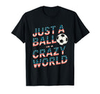 Soccer Player Soccer Sport T-Shirt - Casual Everyday Wear for Adults