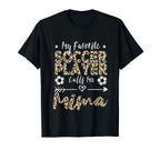 My Favorite Soccer Player Calls Me Mima T-Shirt - Streetwear Style Unisex