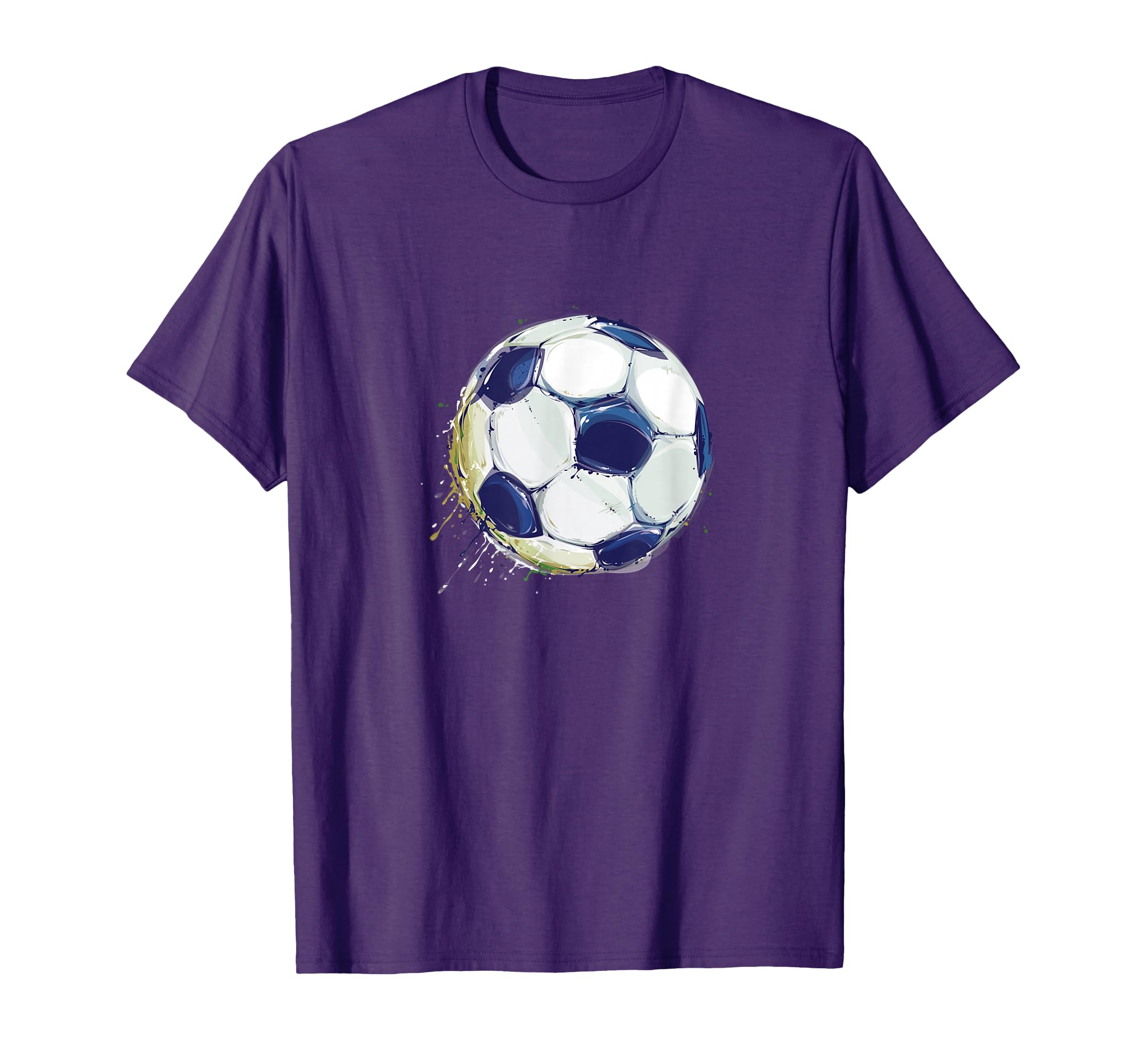 Athletic Soccer Football Ball Sports Player T-Shirt - Graphic Print Unisex
