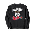 Raising Ballers Soccer Volleyball Sweatshirt - Casual Everyday Wear Unisex