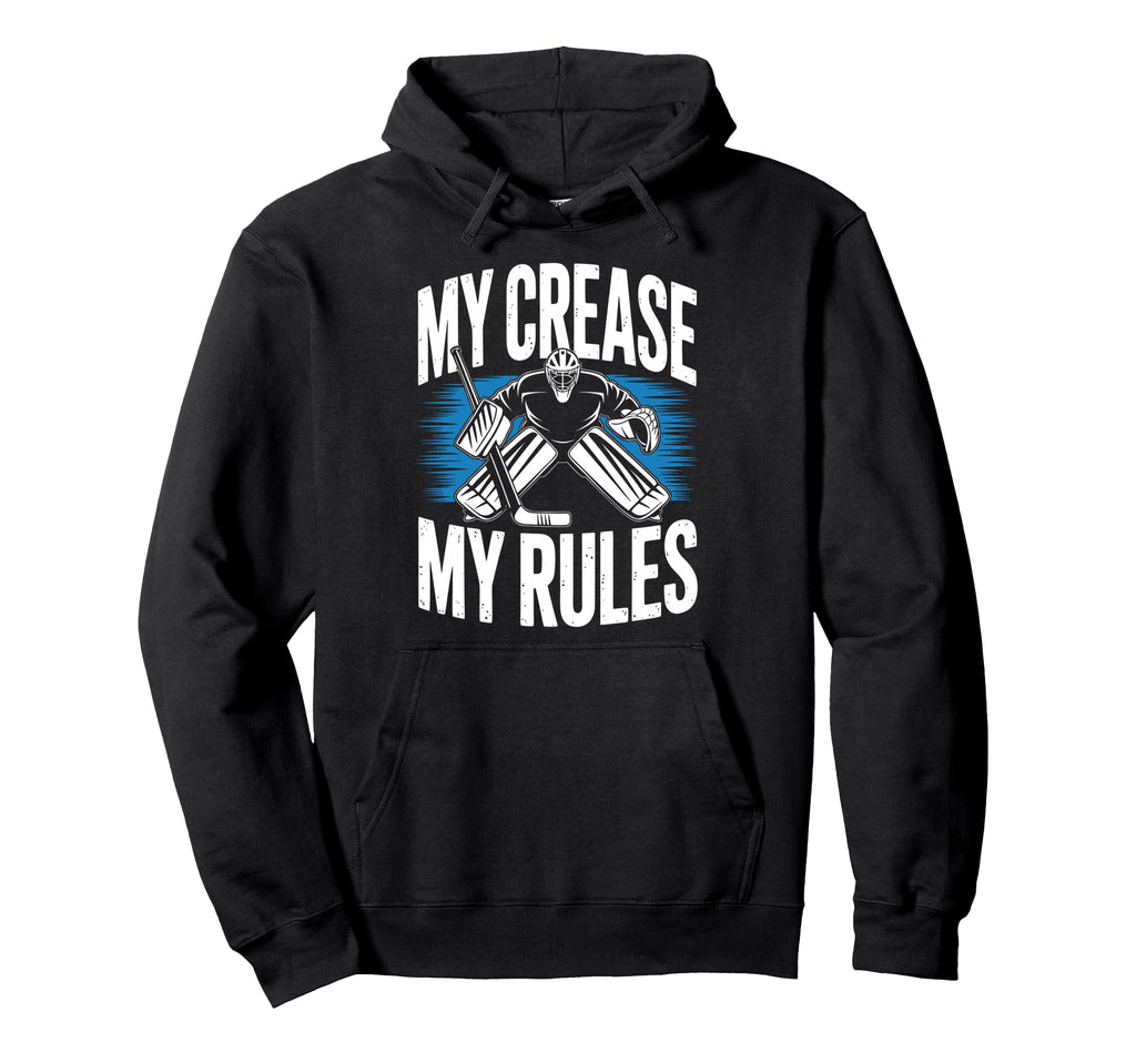 Ice Hockey Goalkeeper Crease Goalie Hockey Hoodie - Graphic Print Men Women