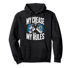 Ice Hockey Goalkeeper Crease Goalie Hockey Hoodie - Graphic Print Men Women