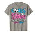Gender Reveal Goals Or Bows Great T-Shirt - Custom Art Print for Adults