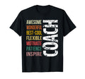 Funny Coach Thank You Gift Awesome T-Shirt - Trendy Graphic Men Women