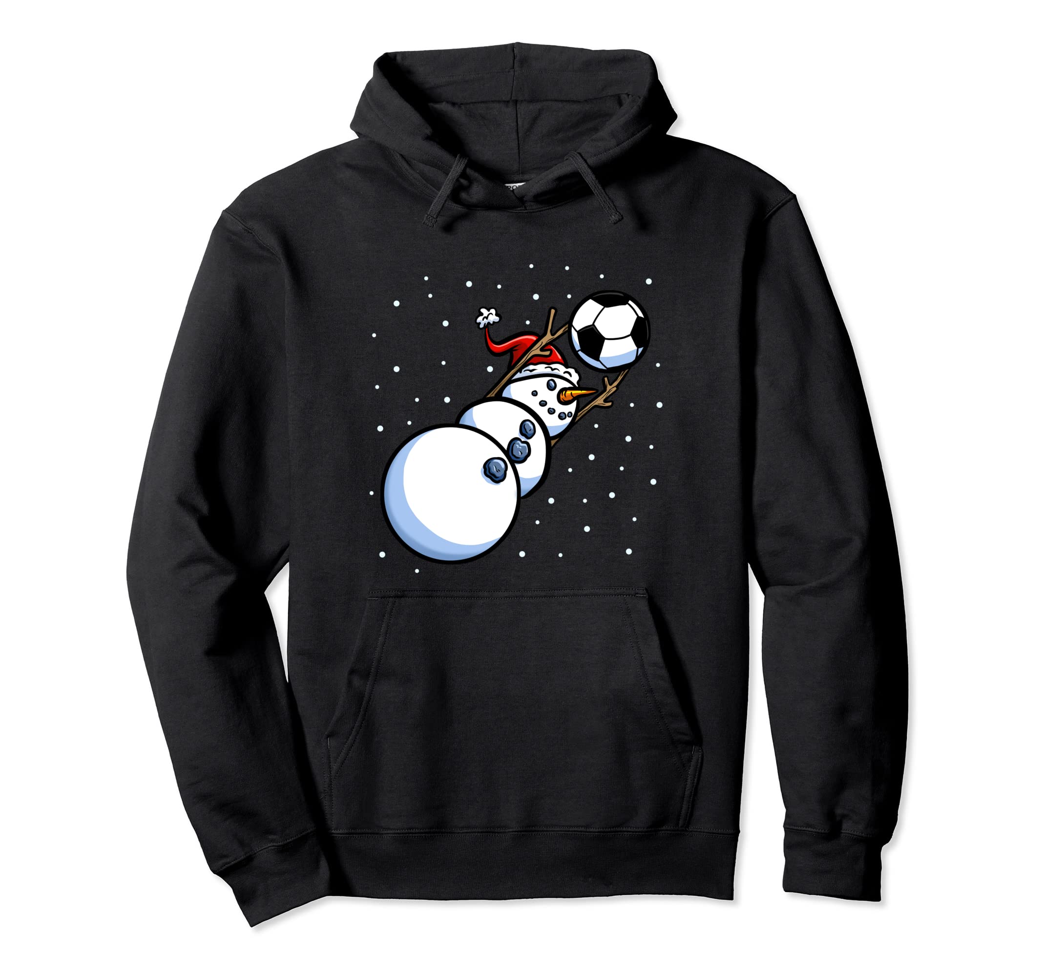 Goalkeeper Soccer Snowman Hoodie - Streetwear Style Men Women