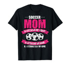 Soccer Mom Life Crazy Loud And Full T-Shirt - Aesthetic Graphic Men Women