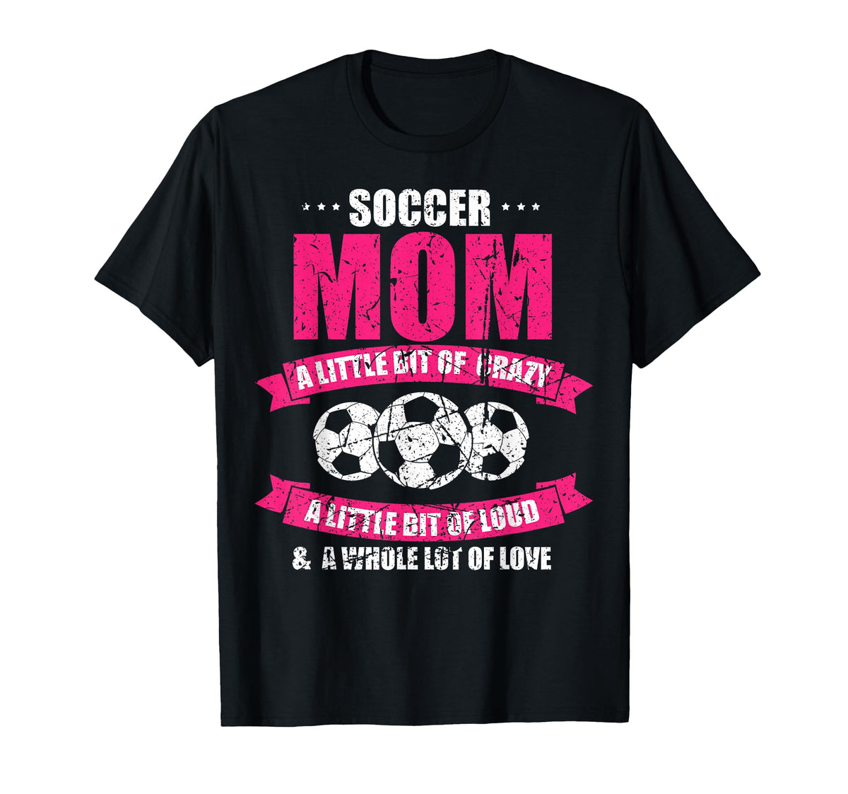 Soccer Mom Life Crazy Loud And Full T-Shirt - Aesthetic Graphic Men Women