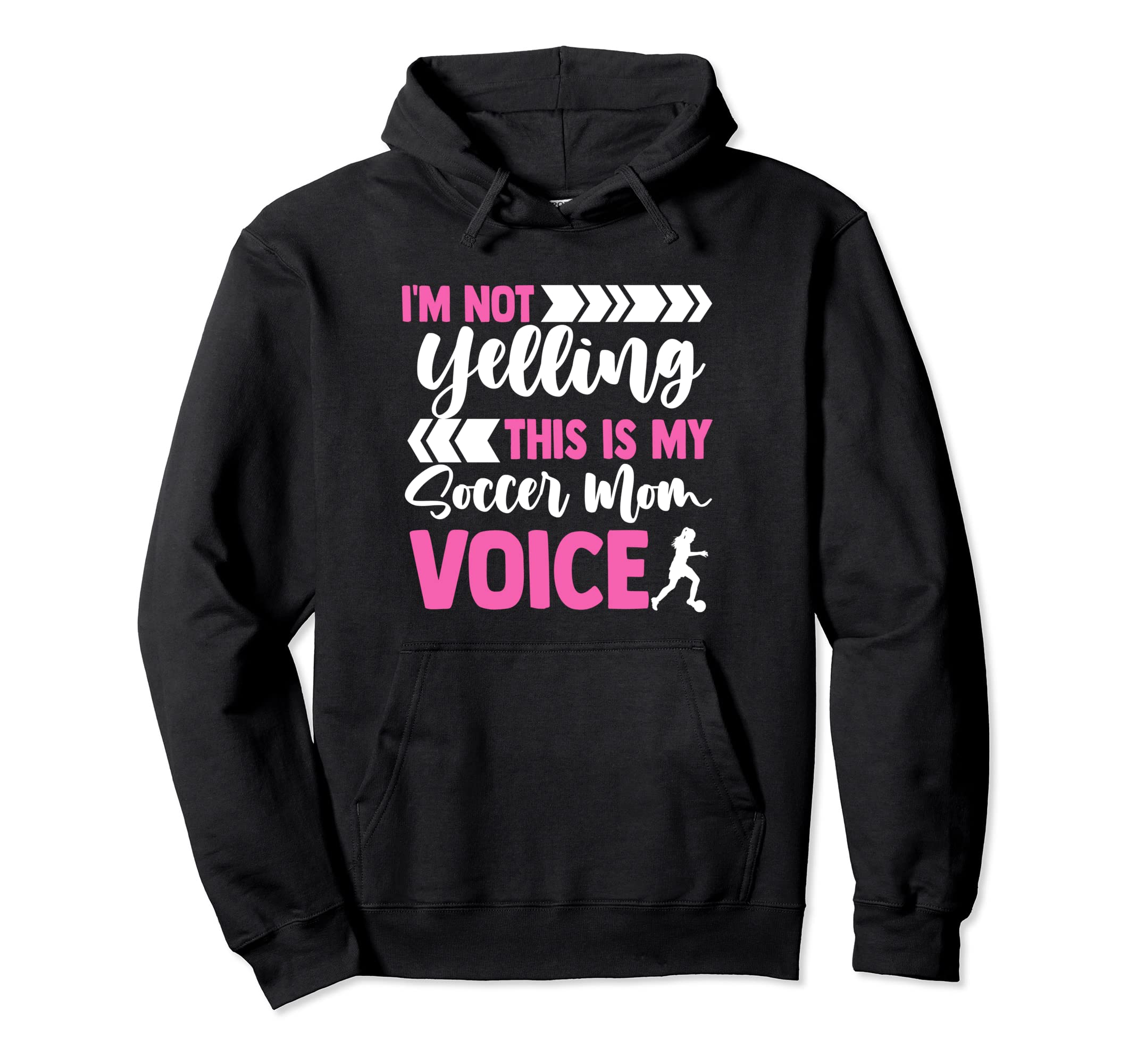 Im Not Yelling This Is Just My Soccer Hoodie - Streetwear Style for Adults