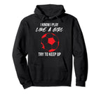 I Know I Play Like Soccer Moms Soccer Hoodie - Custom Art Print for Adults